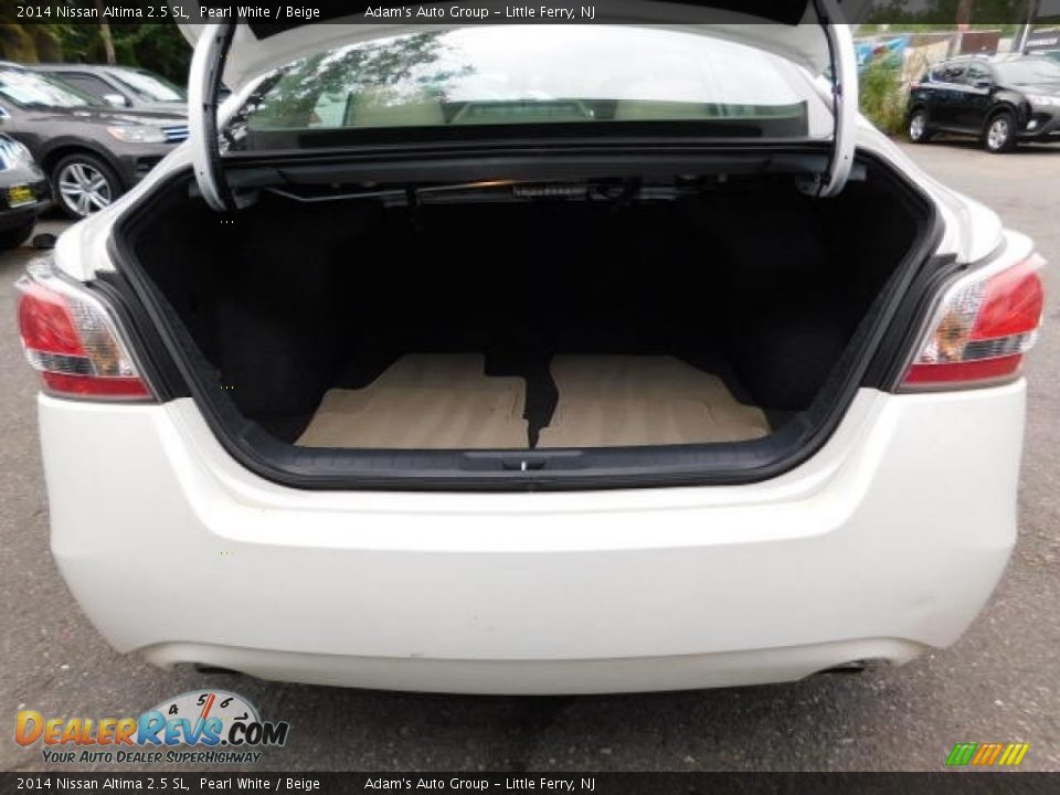 2014 Nissan Altima 2.5 SL Pearl White / Beige Photo #26