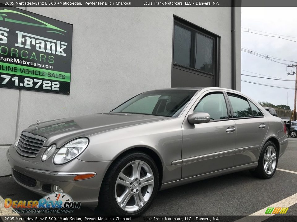 2005 Mercedes-Benz E 500 4Matic Sedan Pewter Metallic / Charcoal Photo #16