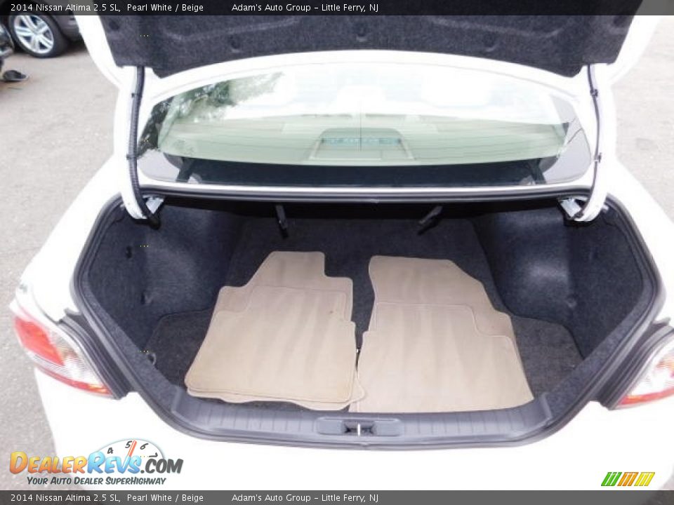 2014 Nissan Altima 2.5 SL Pearl White / Beige Photo #27
