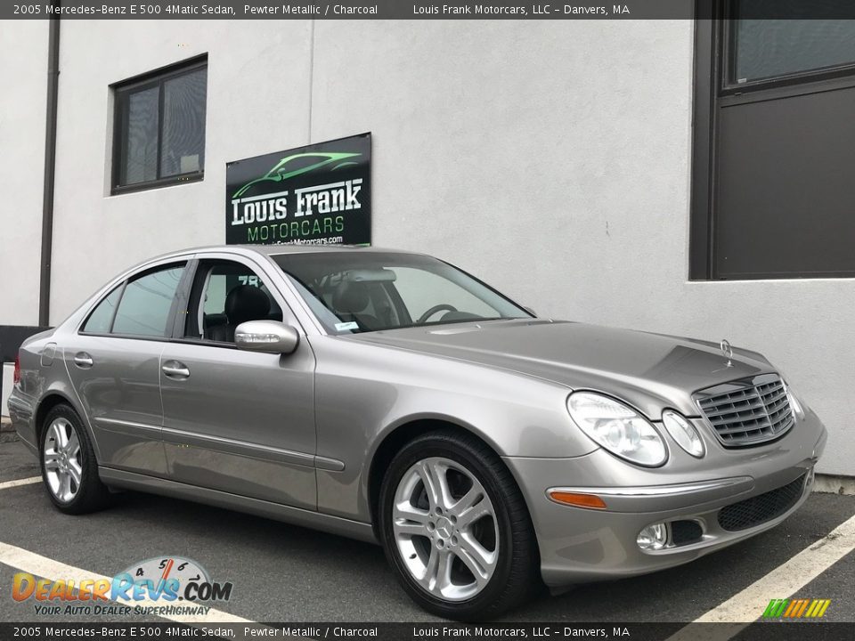 2005 Mercedes-Benz E 500 4Matic Sedan Pewter Metallic / Charcoal Photo #17
