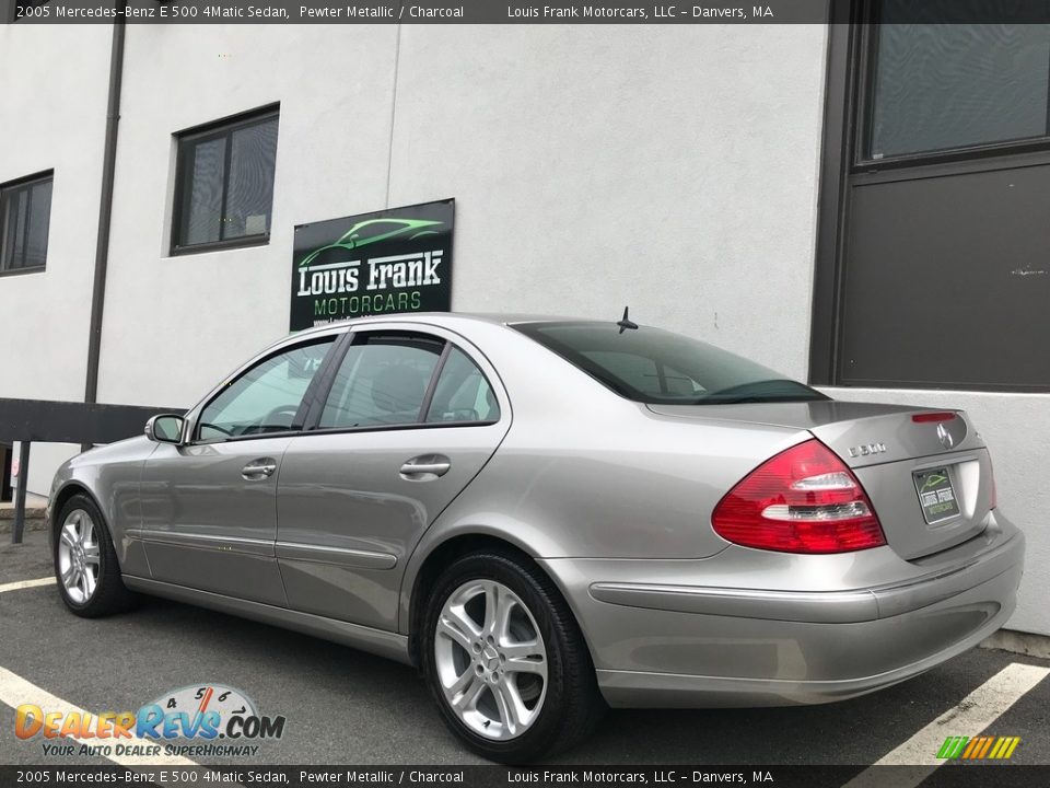 2005 Mercedes-Benz E 500 4Matic Sedan Pewter Metallic / Charcoal Photo #18