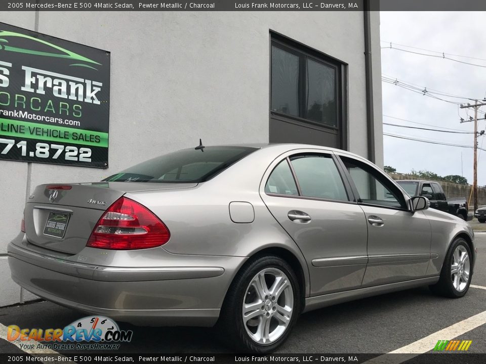 2005 Mercedes-Benz E 500 4Matic Sedan Pewter Metallic / Charcoal Photo #19