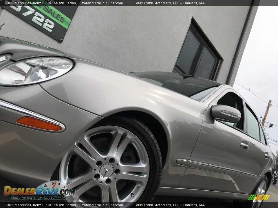 2005 Mercedes-Benz E 500 4Matic Sedan Pewter Metallic / Charcoal Photo #20