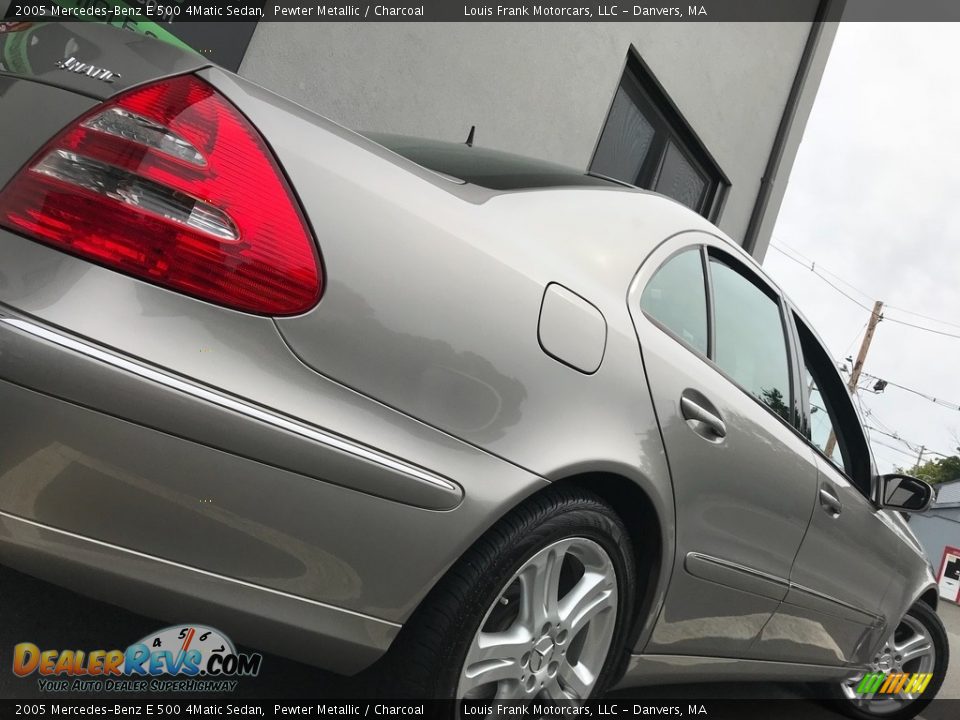 2005 Mercedes-Benz E 500 4Matic Sedan Pewter Metallic / Charcoal Photo #21