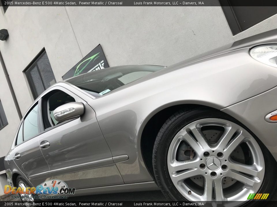 2005 Mercedes-Benz E 500 4Matic Sedan Pewter Metallic / Charcoal Photo #22