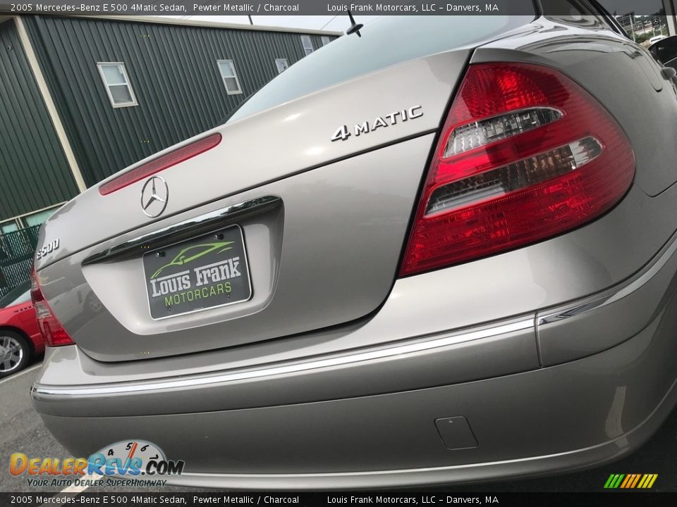 2005 Mercedes-Benz E 500 4Matic Sedan Pewter Metallic / Charcoal Photo #27