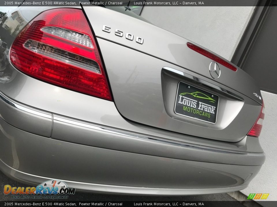 2005 Mercedes-Benz E 500 4Matic Sedan Pewter Metallic / Charcoal Photo #29