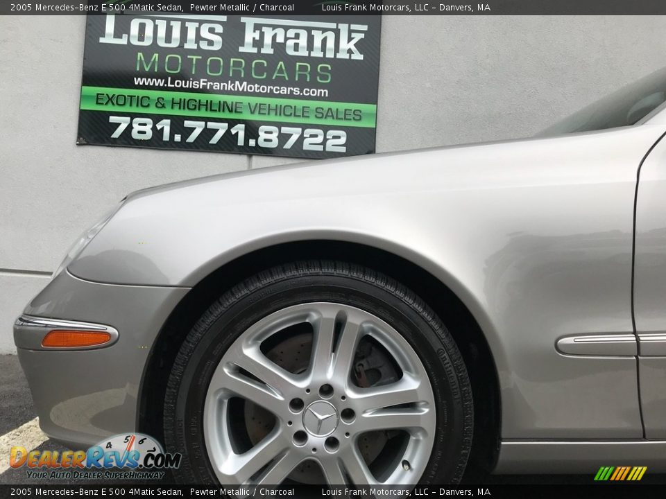 2005 Mercedes-Benz E 500 4Matic Sedan Pewter Metallic / Charcoal Photo #30