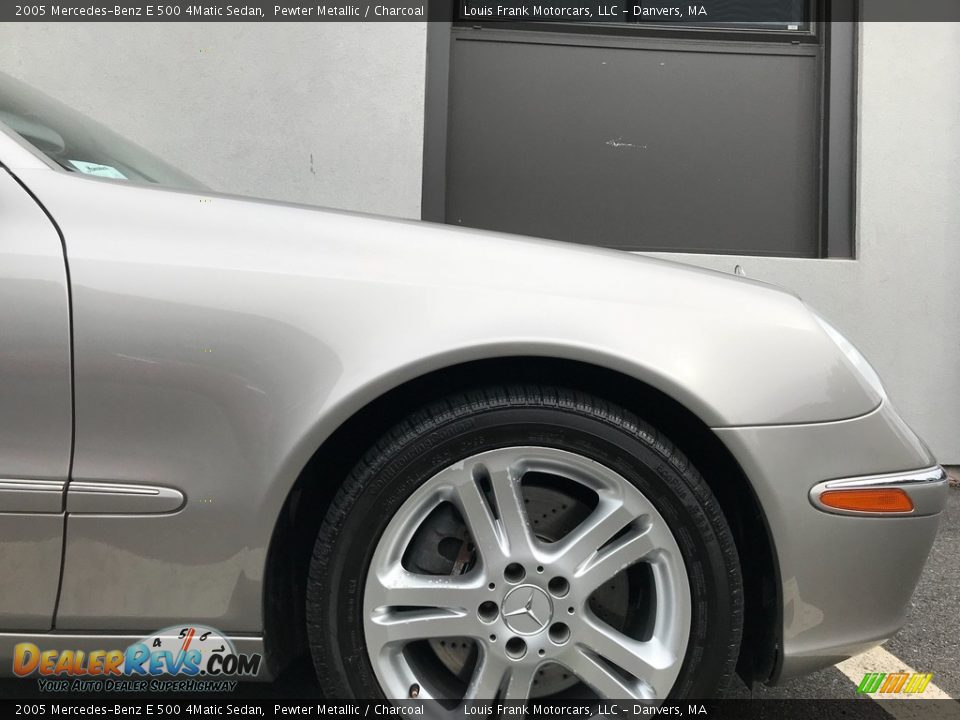2005 Mercedes-Benz E 500 4Matic Sedan Pewter Metallic / Charcoal Photo #31