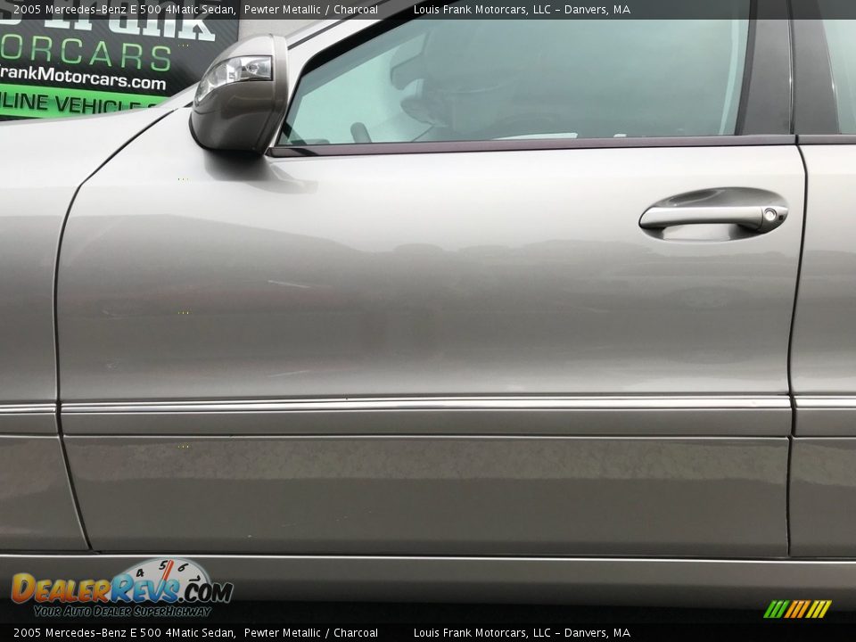 2005 Mercedes-Benz E 500 4Matic Sedan Pewter Metallic / Charcoal Photo #32