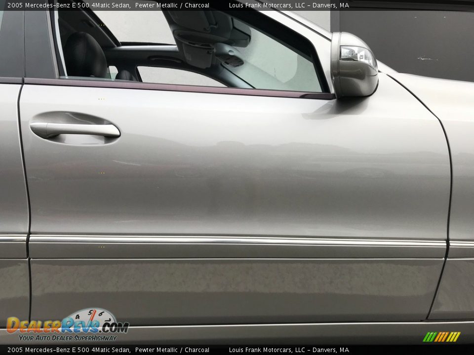 2005 Mercedes-Benz E 500 4Matic Sedan Pewter Metallic / Charcoal Photo #33