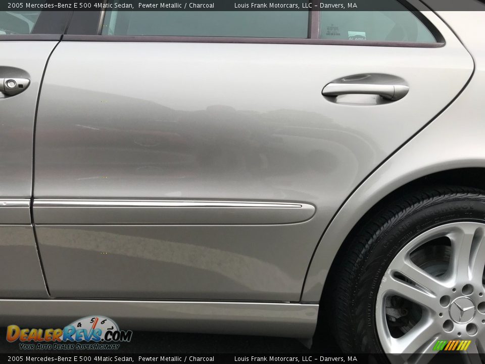 2005 Mercedes-Benz E 500 4Matic Sedan Pewter Metallic / Charcoal Photo #34