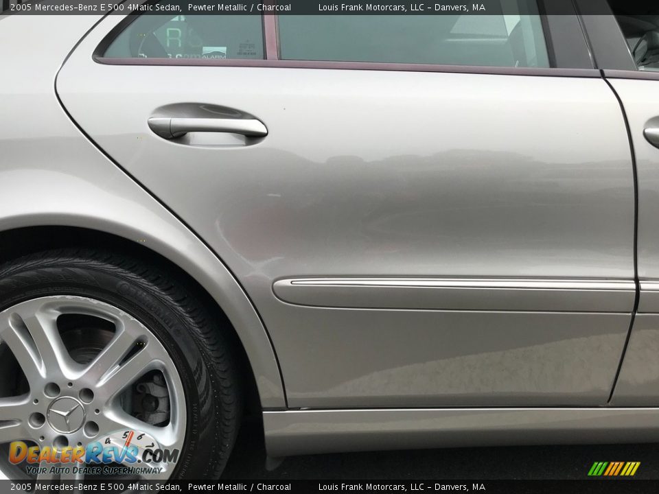 2005 Mercedes-Benz E 500 4Matic Sedan Pewter Metallic / Charcoal Photo #35
