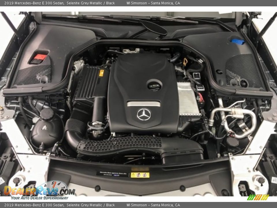 2019 Mercedes-Benz E 300 Sedan Selenite Grey Metallic / Black Photo #8