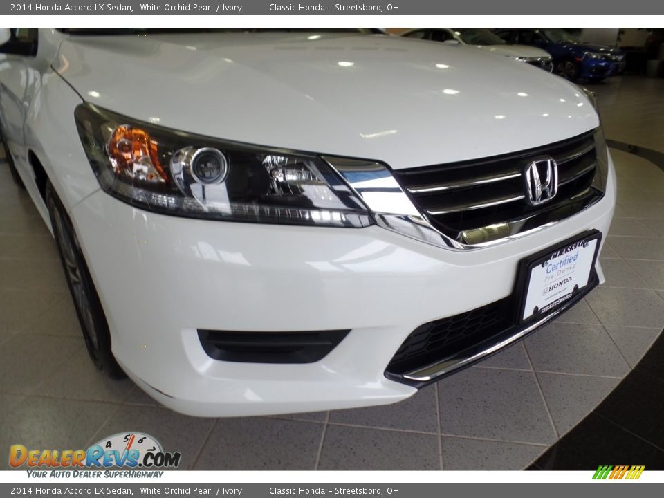 2014 Honda Accord LX Sedan White Orchid Pearl / Ivory Photo #12