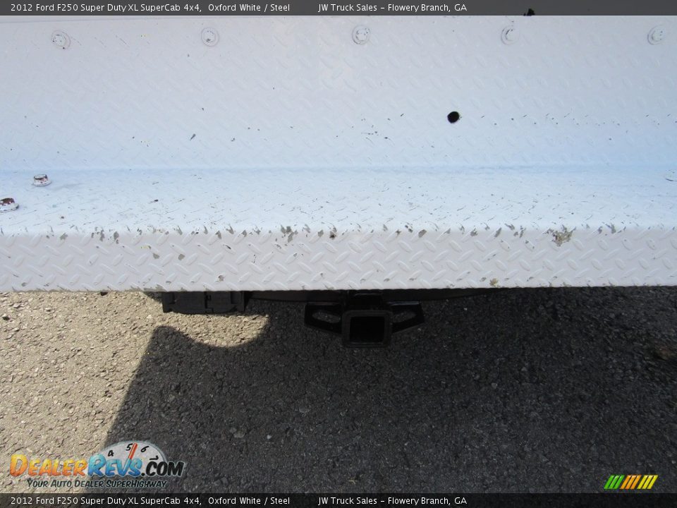 2012 Ford F250 Super Duty XL SuperCab 4x4 Oxford White / Steel Photo #11