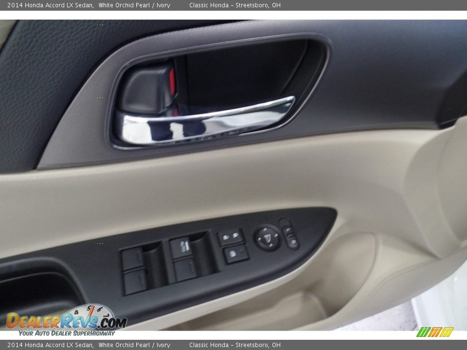 2014 Honda Accord LX Sedan White Orchid Pearl / Ivory Photo #21