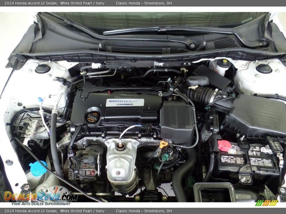 2014 Honda Accord LX Sedan White Orchid Pearl / Ivory Photo #30