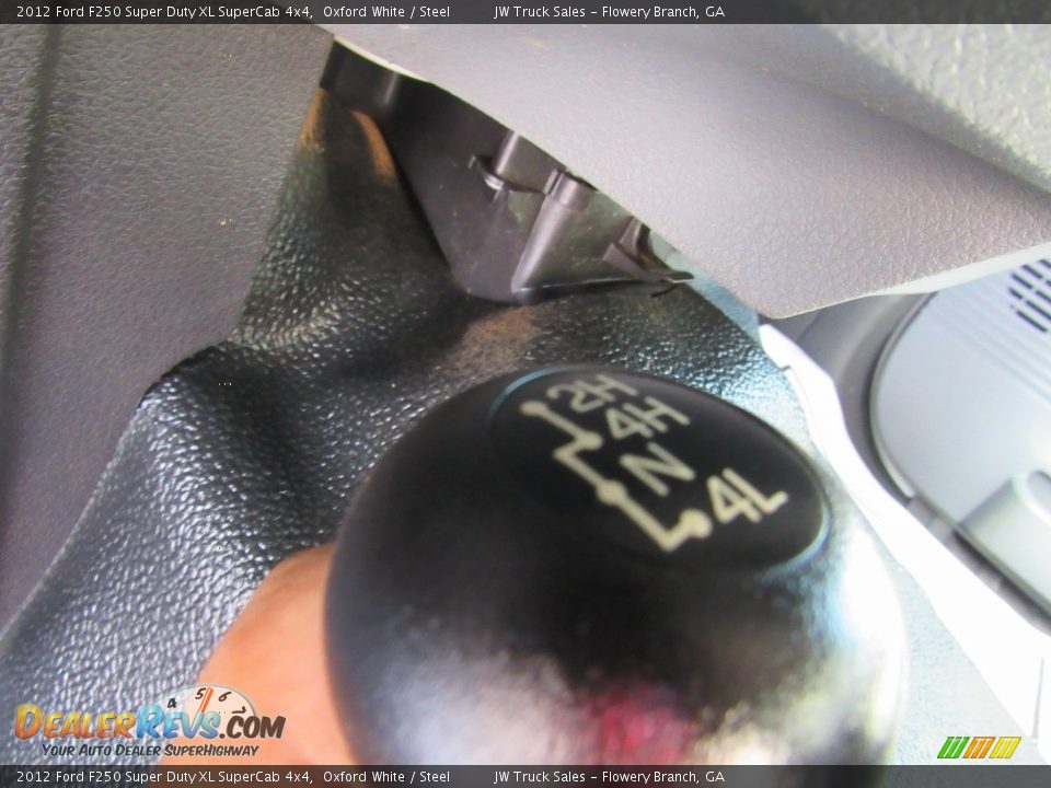 2012 Ford F250 Super Duty XL SuperCab 4x4 Oxford White / Steel Photo #26