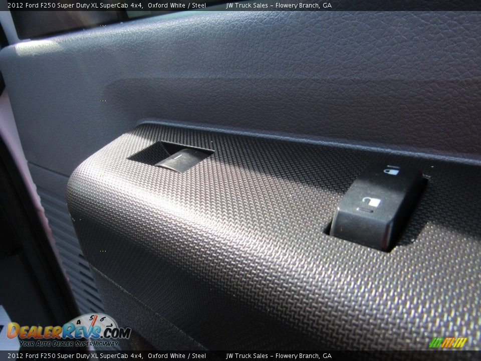 2012 Ford F250 Super Duty XL SuperCab 4x4 Oxford White / Steel Photo #28