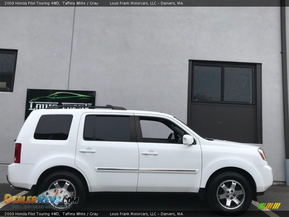 2009 Honda Pilot Touring 4WD Taffeta White / Gray Photo #6