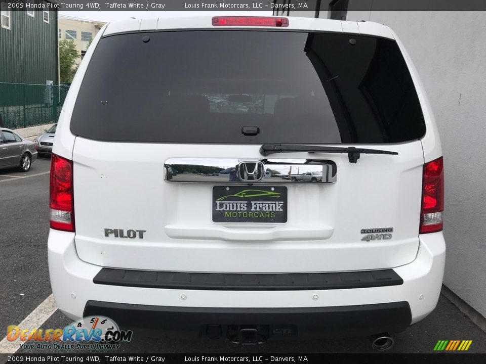 2009 Honda Pilot Touring 4WD Taffeta White / Gray Photo #8