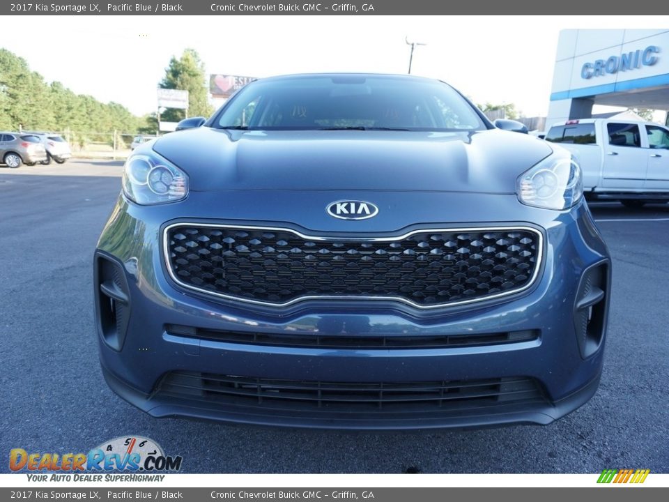 2017 Kia Sportage LX Pacific Blue / Black Photo #2