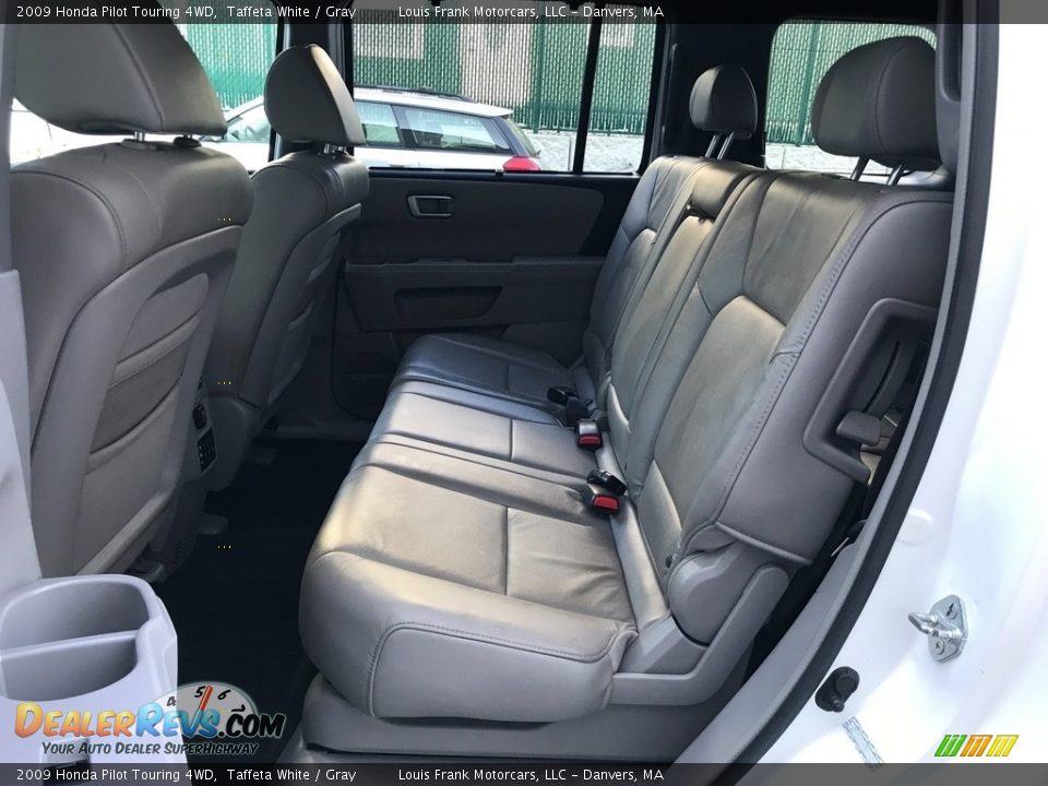 2009 Honda Pilot Touring 4WD Taffeta White / Gray Photo #12