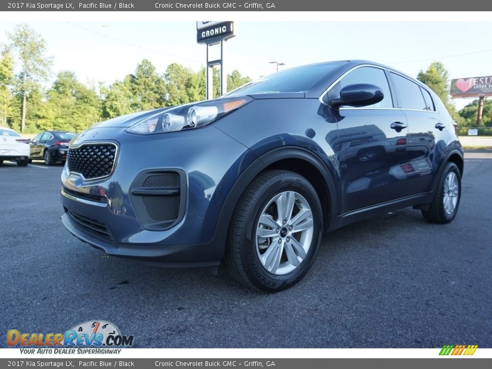 2017 Kia Sportage LX Pacific Blue / Black Photo #3