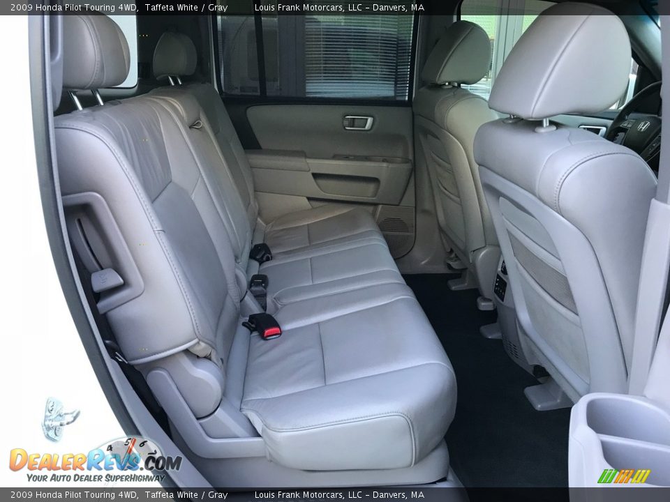 2009 Honda Pilot Touring 4WD Taffeta White / Gray Photo #13