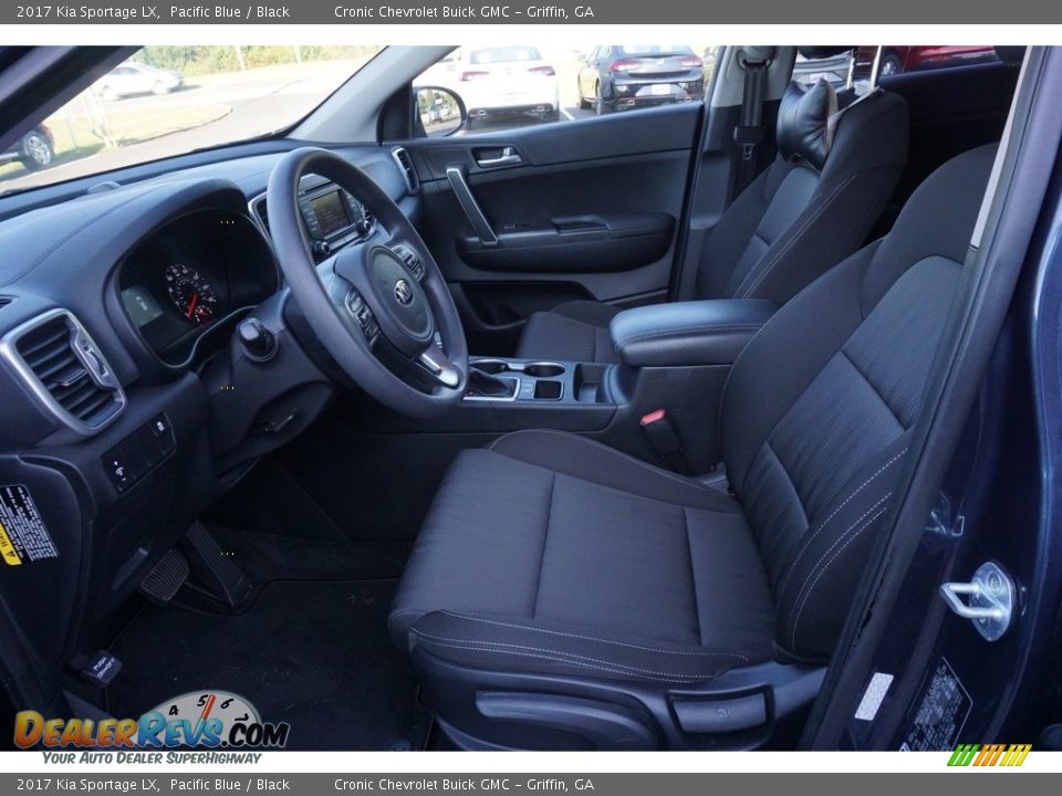 2017 Kia Sportage LX Pacific Blue / Black Photo #4