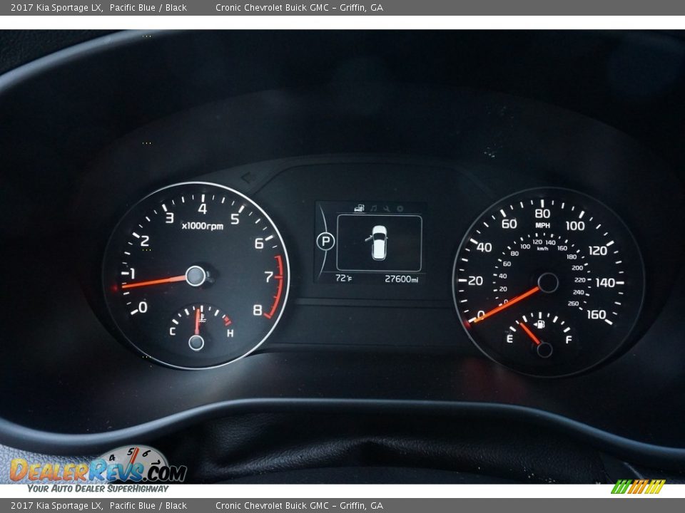 2017 Kia Sportage LX Pacific Blue / Black Photo #6