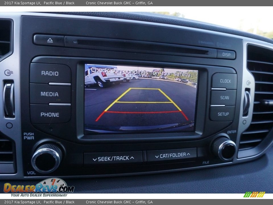 2017 Kia Sportage LX Pacific Blue / Black Photo #7