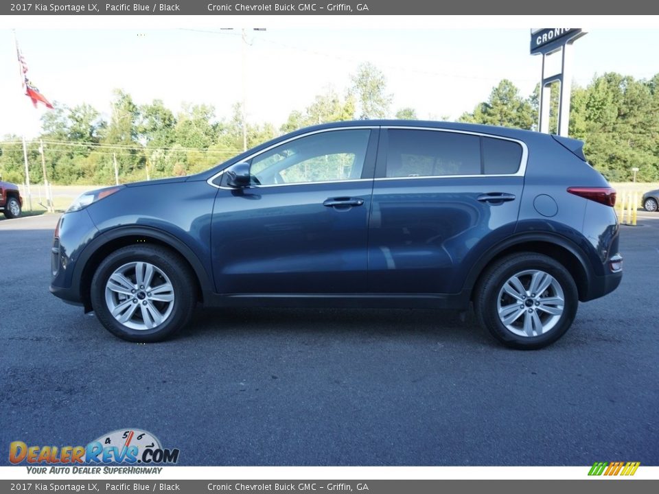 2017 Kia Sportage LX Pacific Blue / Black Photo #8