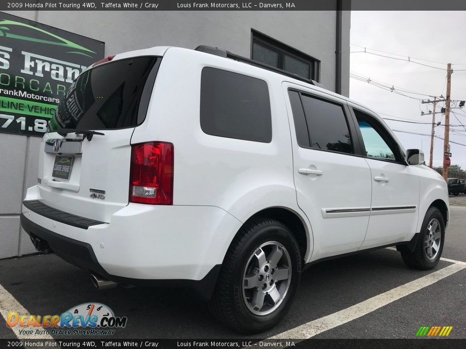 2009 Honda Pilot Touring 4WD Taffeta White / Gray Photo #17
