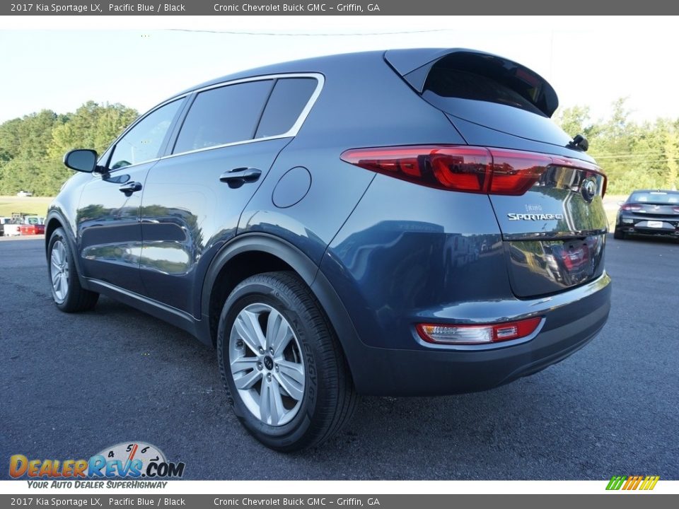 2017 Kia Sportage LX Pacific Blue / Black Photo #9