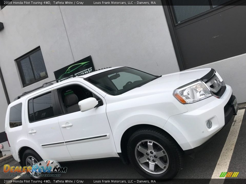 2009 Honda Pilot Touring 4WD Taffeta White / Gray Photo #18