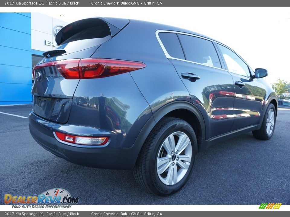 2017 Kia Sportage LX Pacific Blue / Black Photo #10