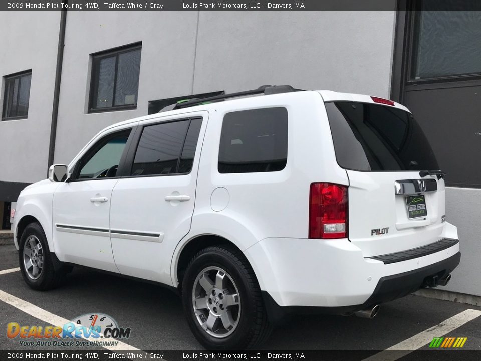 2009 Honda Pilot Touring 4WD Taffeta White / Gray Photo #19
