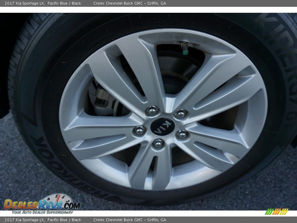 2017 Kia Sportage LX Pacific Blue / Black Photo #15