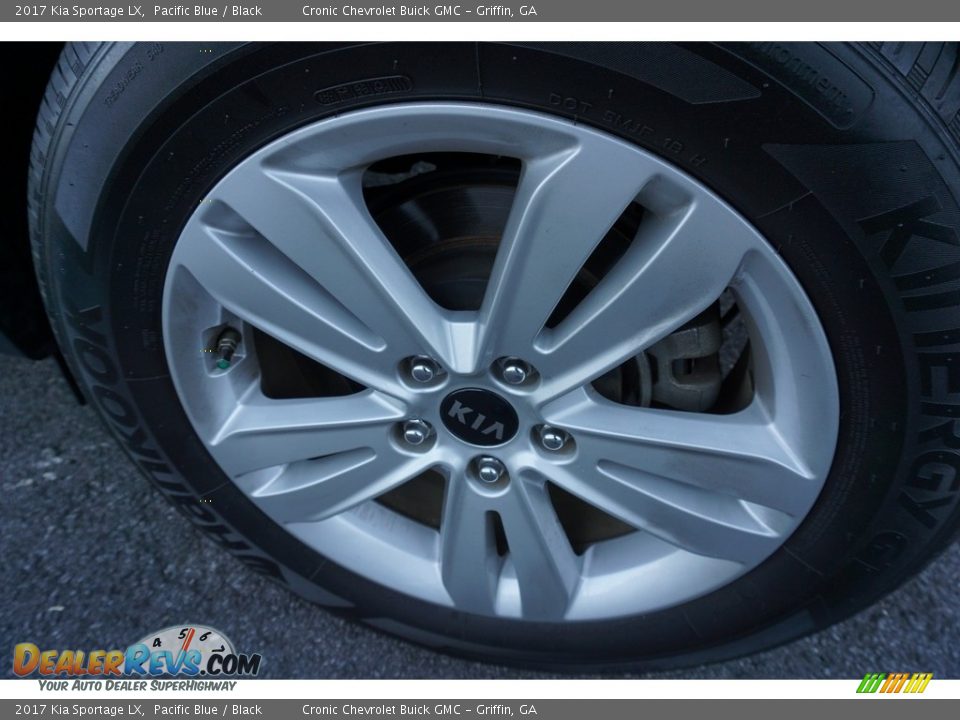 2017 Kia Sportage LX Pacific Blue / Black Photo #17