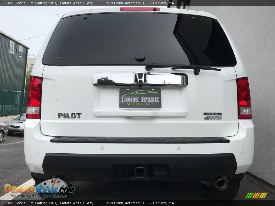 2009 Honda Pilot Touring 4WD Taffeta White / Gray Photo #28