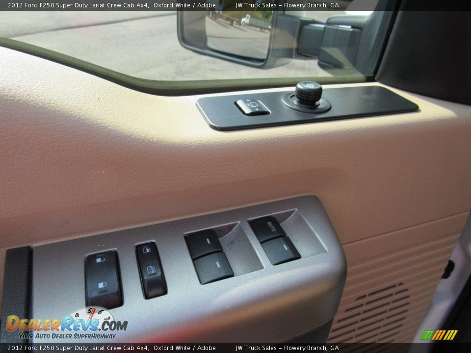 2012 Ford F250 Super Duty Lariat Crew Cab 4x4 Oxford White / Adobe Photo #24