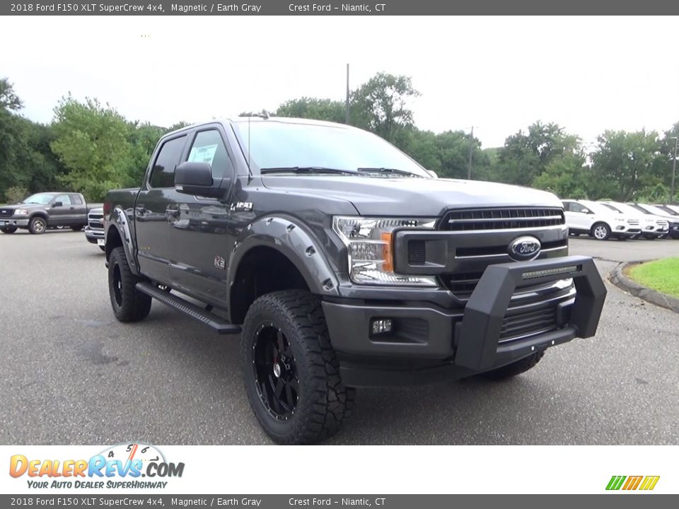 2018 Ford F150 XLT SuperCrew 4x4 Magnetic / Earth Gray Photo #1