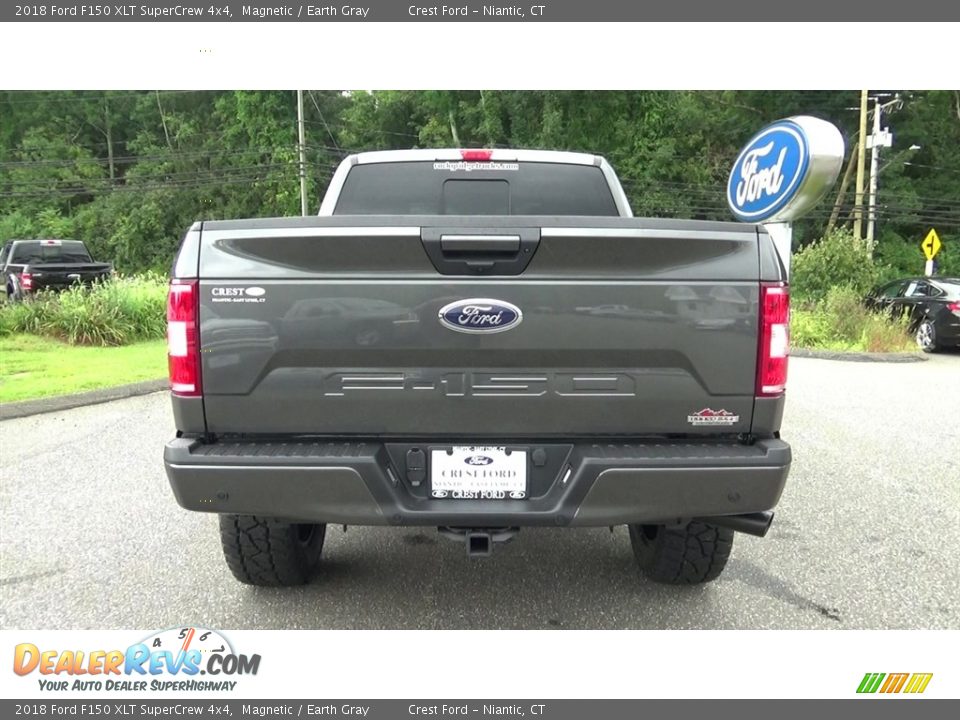 2018 Ford F150 XLT SuperCrew 4x4 Magnetic / Earth Gray Photo #6