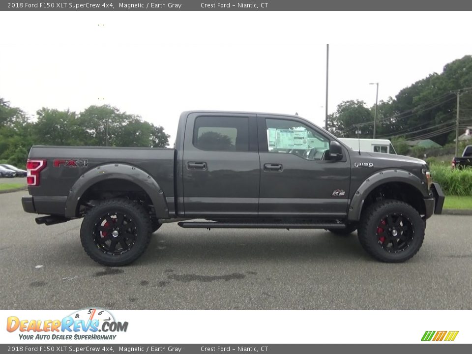 2018 Ford F150 XLT SuperCrew 4x4 Magnetic / Earth Gray Photo #8