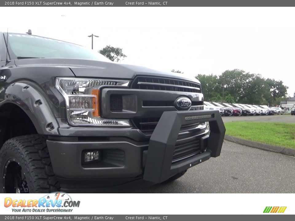 2018 Ford F150 XLT SuperCrew 4x4 Magnetic / Earth Gray Photo #32