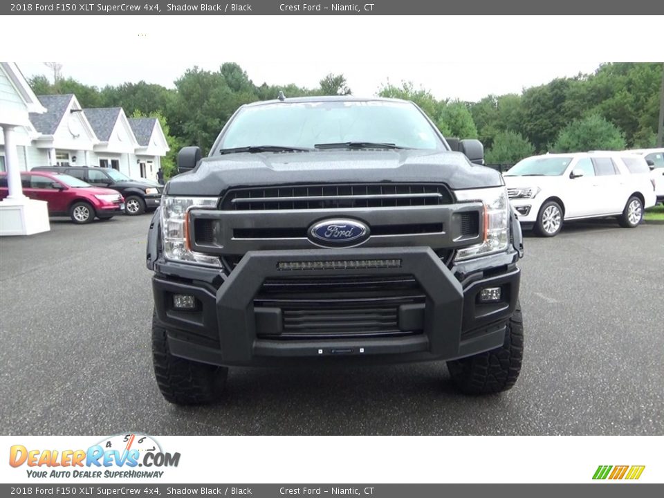 2018 Ford F150 XLT SuperCrew 4x4 Shadow Black / Black Photo #2