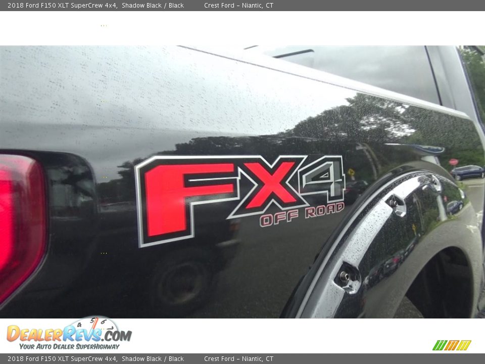 2018 Ford F150 XLT SuperCrew 4x4 Shadow Black / Black Photo #9