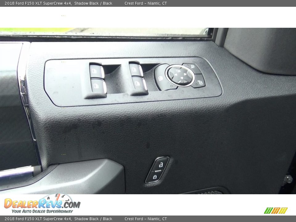 2018 Ford F150 XLT SuperCrew 4x4 Shadow Black / Black Photo #13